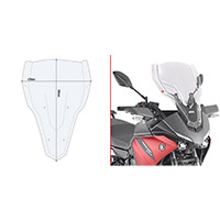 Givi D2148st Windscreen Clear