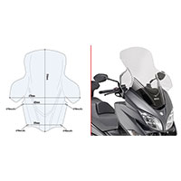 Parabrezza Givi D3115st Trasparente