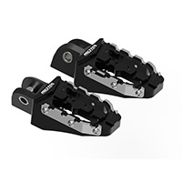 Kit Repose-pieds Isotta Enduro R1300 Gs Noir