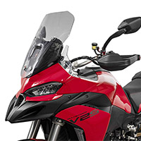 Isotta Touring Windscreen Multistrada V2 Dark Smoke