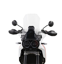 Isotta High Ducati Desertx Windscreen Light Smoke
