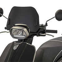 Cupolino Isotta Sport Sym Fugue 125 Nero Opaco