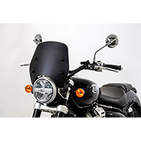 Cupolino Isotta RE Super Meteor 650 nero opaco
