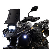 Pare-brise Isotta Rally V-strom 1050 Noir Mat