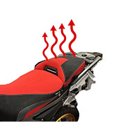 ヒーテッドリアシート Isotta R1300GS ADV レッド