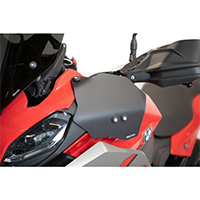 Spoilers laterales Isotta Bmw F900 XR negro opaco