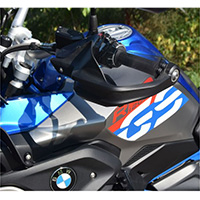 Spoilers guardamanos Isotta R1250 GS negro opaco