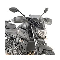 Pantalla Kappa específica ahumada para Yamaha MT07 2018