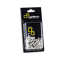 Light Yamaha R1 (07-08) Fairing Screws Kit Silver