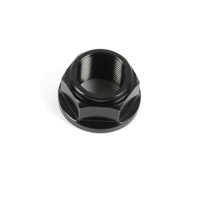 Lightech especial Nut 24 x 1,50 Ergal Negro