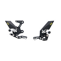 Lightech Fold Up Footpeg Rearsets Ninja 400