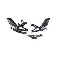 Lightech Fold Up Footpegs Rearsets Street Triple 765