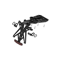 Kit de Soporte de Matrícula Lightech Multistrada V2 2025 negro