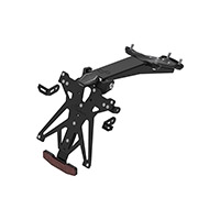 Kit de Portaplacas Lightech Speed Triple 1200 Negro