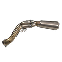 Unit Garage High Pipe Steel-titanium Bmw R1200 Nine-t