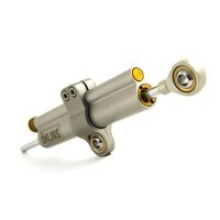 Amortiguador de dirección CNC Ohlins carrera 68mm plata