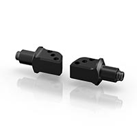 Rizoma 18mm Peg Mounting Kit Black