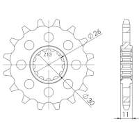 Kit Transmision D.I.D S-AC 16-43-108 DID525VX (G - 4