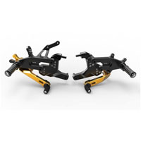 Ducabike Rearset ajustable Sbk Panigale V4 rojo