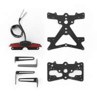 Kit soporte matrícula Rizoma Fox PT717B Bmw