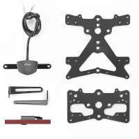 Rizoma Outside Street License Plate Support Kit Ptl524b - 3