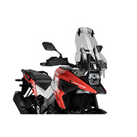 Pare-brise Puig Touring-visor V-strom 1050 Fumé Clair