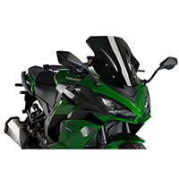 Puig Racing ウィンドスクリーン Ninja 1000 SX ブラック