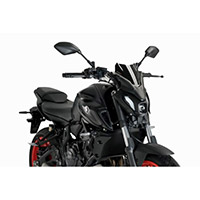 Pare-brise Puig Sport Yamaha MT-07 fumé noir