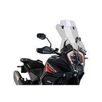 Pare-brise Puig Touring Plus-visor 1290 Adv Fumé Clair