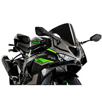 Pare-brise Puig R-Racer ZX-6R Ninja fumé léger
