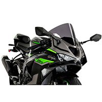 Pare-brise Puig R-Racer ZX-6R Ninja fumé léger