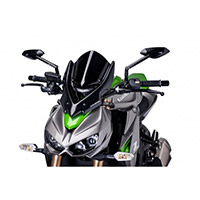 Puig ツーリング ウインドスクリーン Kawasaki Z 1000 ブラック