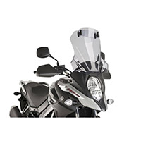 Pare-brise Puig Touring-visor V-strom 650 Fumé Clair