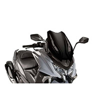 Puig V-Tech スポーツ ウィンドスクリーン Kymco AK550 ブラック