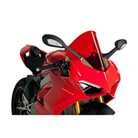 Puig Racing Ducati Panigale V4 ウィンドスクリーン レッド