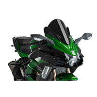 Puig Z-Racing ウィンドスクリーン Ninja H2 SX SE ダークスモーク