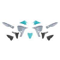 Racetech Kit Plastiche Kove 800 Grigio Azzurro