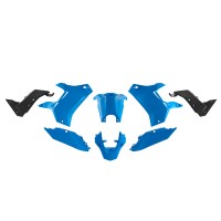 Plastiche Racetech Revolution Tenere 700 25 Nero Azzurro