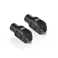 Rizoma Pe709b Peg Mounting Kit Black