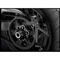 Rizoma License Plate Support Outside Ducati X-diavel S