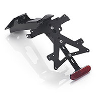 Kit soporte matrícula Rizoma PT802B negro