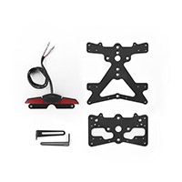 Kit Portatarga Rizoma Pt803 Nero - img 2