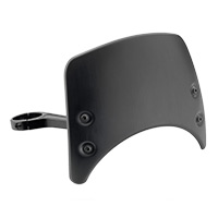 Rizoma Low Headlight Fairing With Headlight Fairing Adapter Black