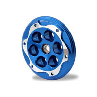 Cnc Racing Piattello Spingidisco BMW Bicolor blu