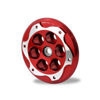 Plato Presión Cnc Racing BMW Bicolor rojo