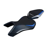 Housse De Selle Niigata Gsx 8s Argent Bleu