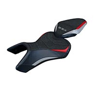 Housse De Selle Ultragrip Niigata Gsx 8s Argent Rouge