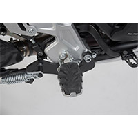 Sw-motech Evo Footrest Kit Black Silver - 2