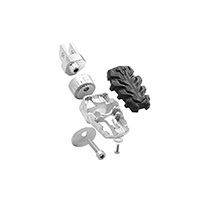 Sw-motech Evo Footrest Tracer 9 Silver