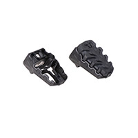 Sw Motech Evo Fußrasten-Kit Multistrada V4 schwarz